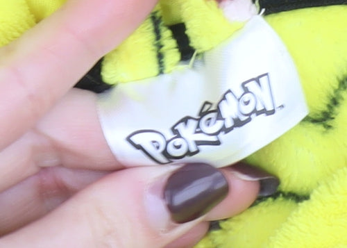 Pokémon Boys Yellow Pikachu Fleece Hooded Onesie 9-10 Years Zip One Piece