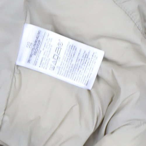 GAP Womens Beige 2XS Puffer Jacket ColdControl Water Resistant