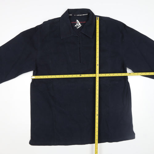 Captain Corsaire Men's Blue Cotton Sailing Jacket Size L
