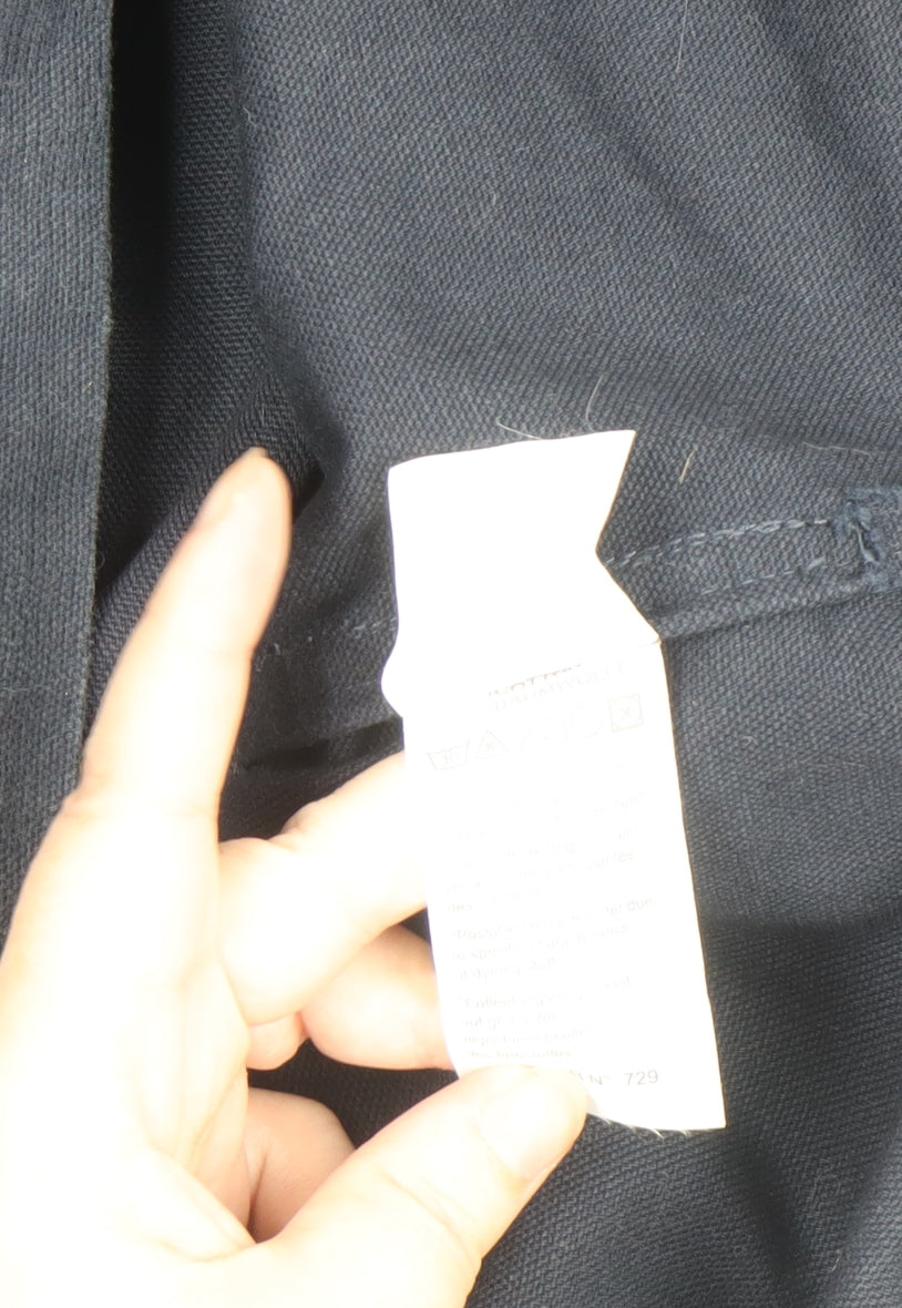 Captain Corsaire Men's Blue Cotton Sailing Jacket Size L