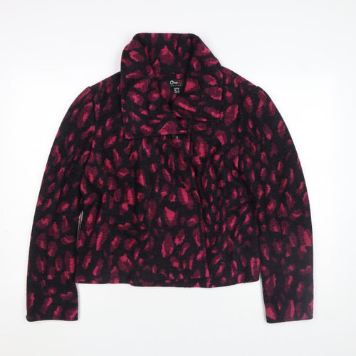 Oscar B. Women’s Multicoloured Wool Blend Short Jacket Size 12