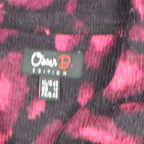 Oscar B. Women’s Multicoloured Wool Blend Short Jacket Size 12