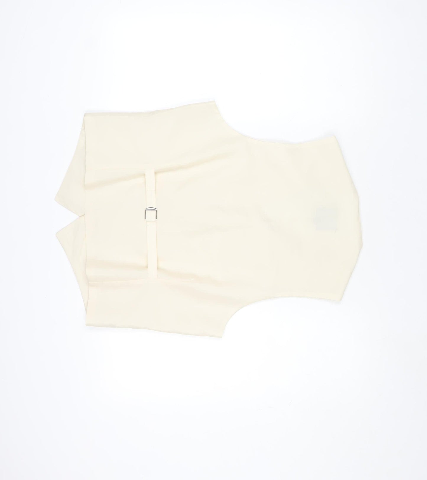 Moss Bros Men's Ivory Formal Waistcoat M Shawl Collar Wedding Vest