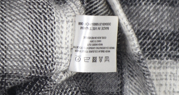 Therapy London Women's Grey Check Pinafore Dress Size 14