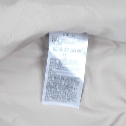 GapKids Girls Beige Faux Fur Waistcoat UK 10-11 Years Lined Winter Vest