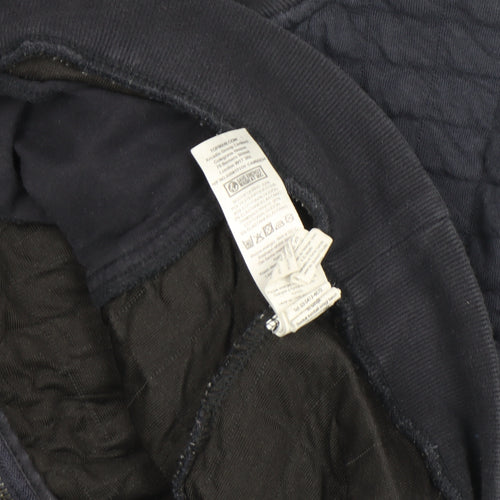 Topman Men’s Blue Quilted Bomber Jacket M Classic Fit