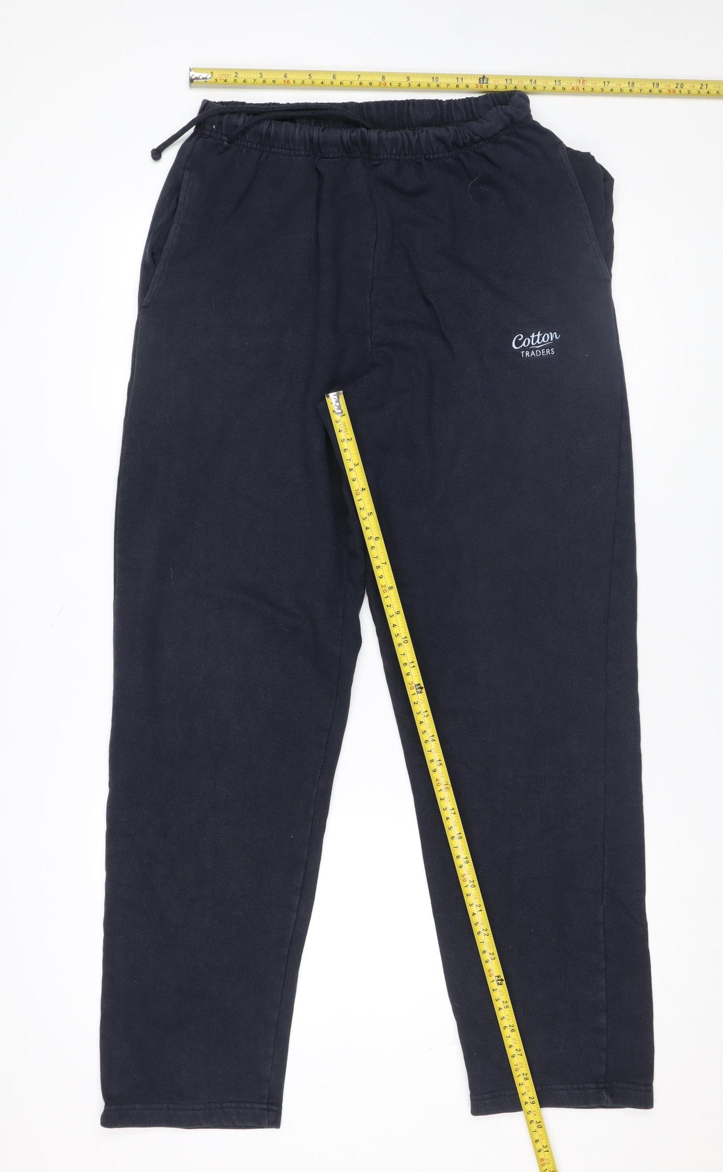 Cotton Traders Men's Navy Blue M Sweatpants Jogger Trousers