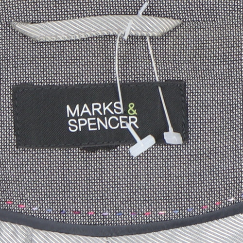 Marks and Spencer Women’s Grey Bow Blazer UK 14 Formal Jacket