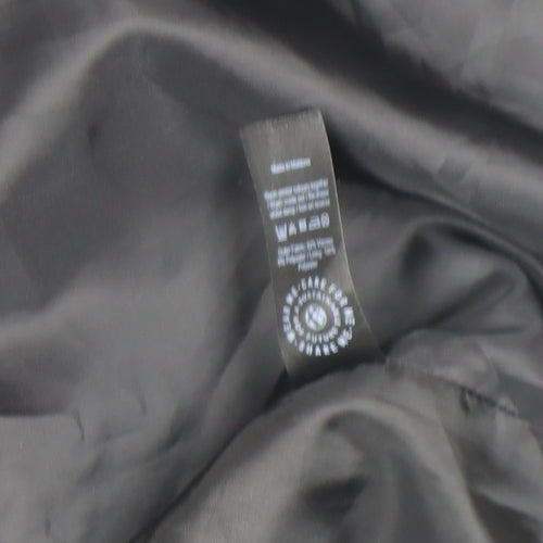 George Women's Black Size 12 Sleeveless Tunic Blouse