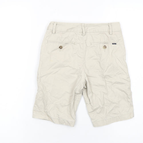 Polo Ralph Lauren Boys Beige Chino Shorts Size 8 Years Cotton Twill