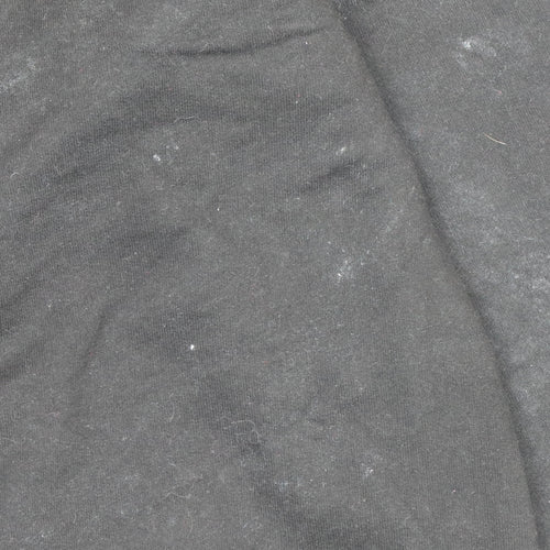 Lipsy Women Black XXL Pullover Christmas Sweatshirt Glitter Trees