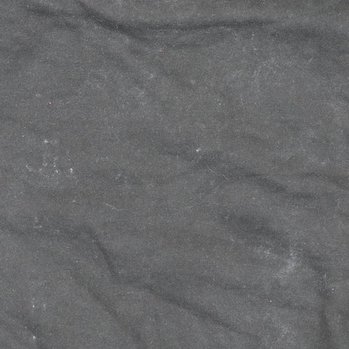 Lipsy Women Black XXL Pullover Christmas Sweatshirt Glitter Trees