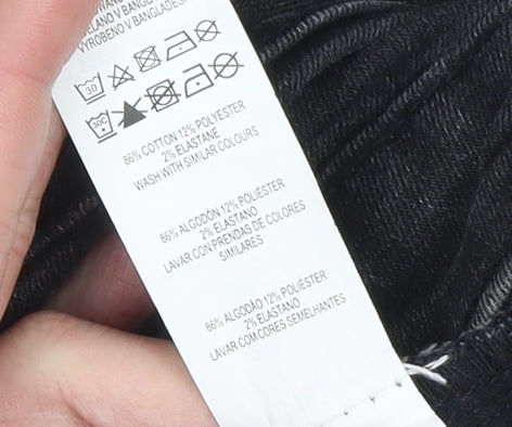 Denim Co. Women's Black High Rise Skinny Jeans Size 10