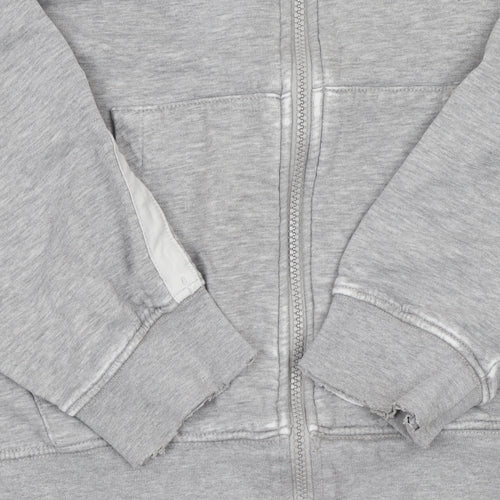 Lonsdale Women’s Grey Full Zip Hoodie Size 12 Cotton Blend