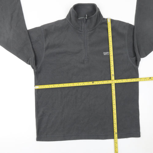 Regatta Men’s Grey Fleece Half Zip Pullover Sweatshirt M
