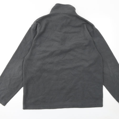 Regatta Men’s Grey Fleece Half Zip Pullover Sweatshirt M
