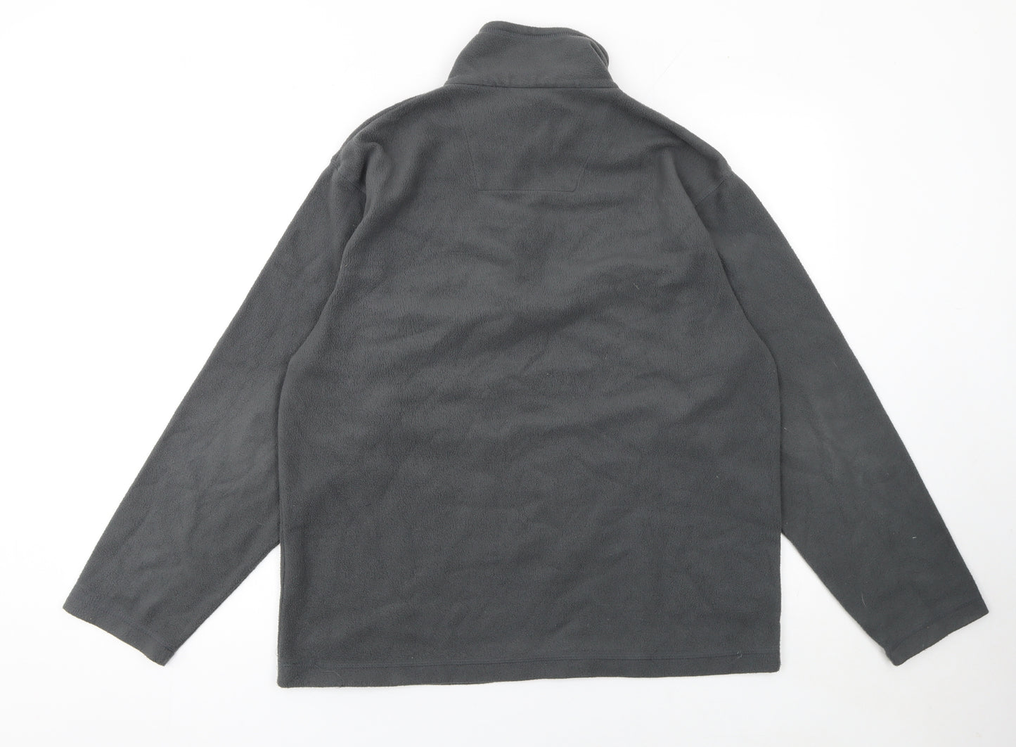 Regatta Men’s Grey Fleece Half Zip Pullover Sweatshirt M