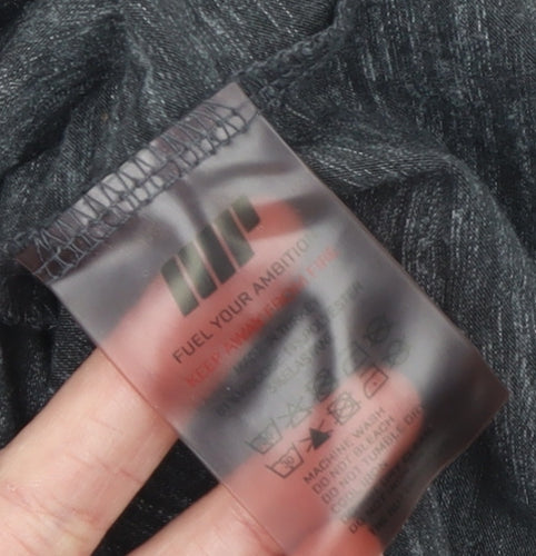 Myprotein Men's Grey Long Sleeve Athletic Gym Top Size S