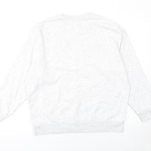 Primark Womens Grey New York Graphic Sweatshirt 2XS