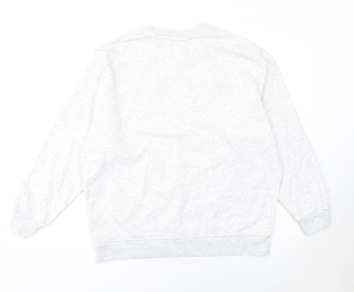 Primark Womens Grey New York Graphic Sweatshirt 2XS
