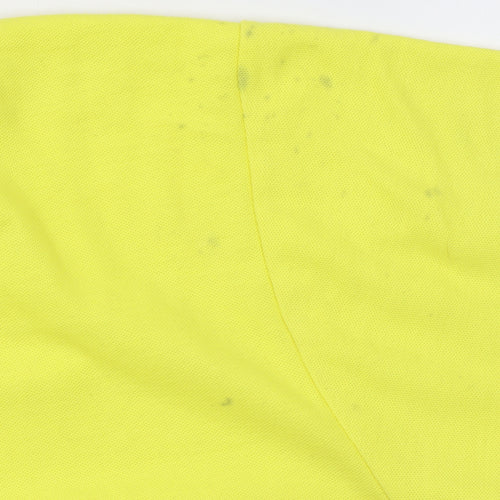 Slazenger Men's Yellow 4XL Polo Shirt Sports Golf Casual