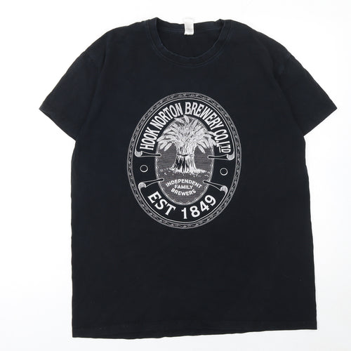SOL'S Imperial Hook Norton Brewery Black Men's L Graphic T-Shirt