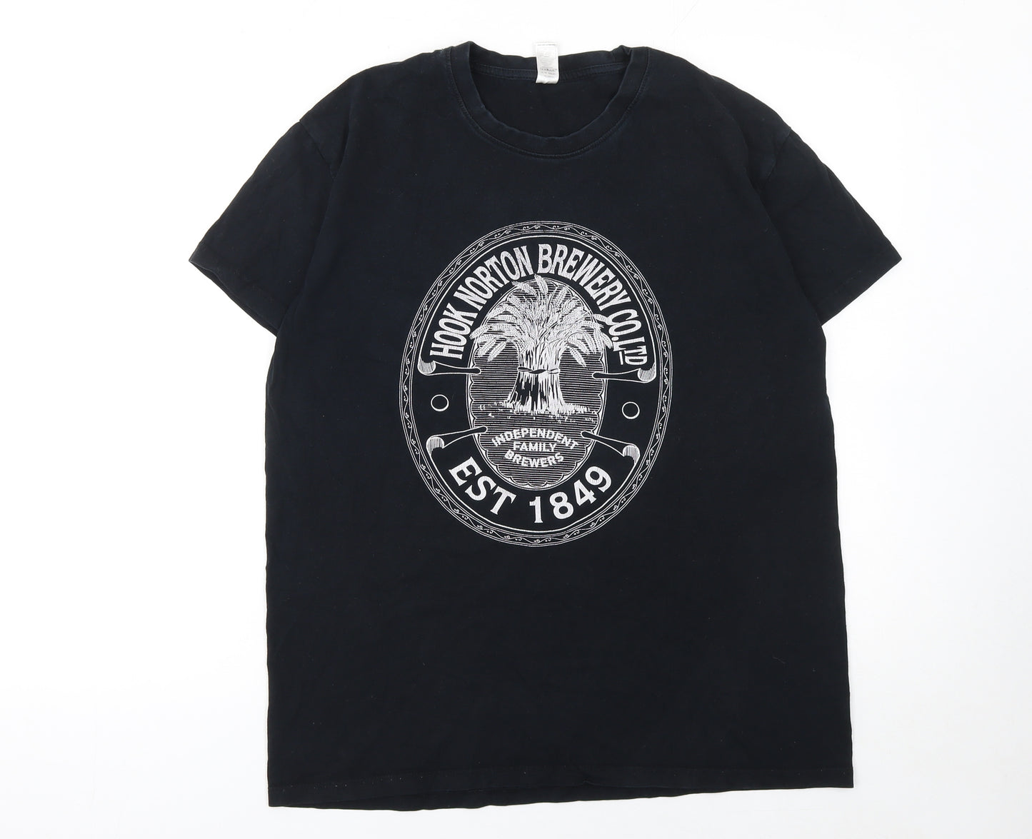 SOL'S Imperial Hook Norton Brewery Black Men's L Graphic T-Shirt