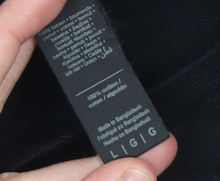 Gildan Men’s Black Independent Venue Week 2023 Crew T-Shirt L Music Tee