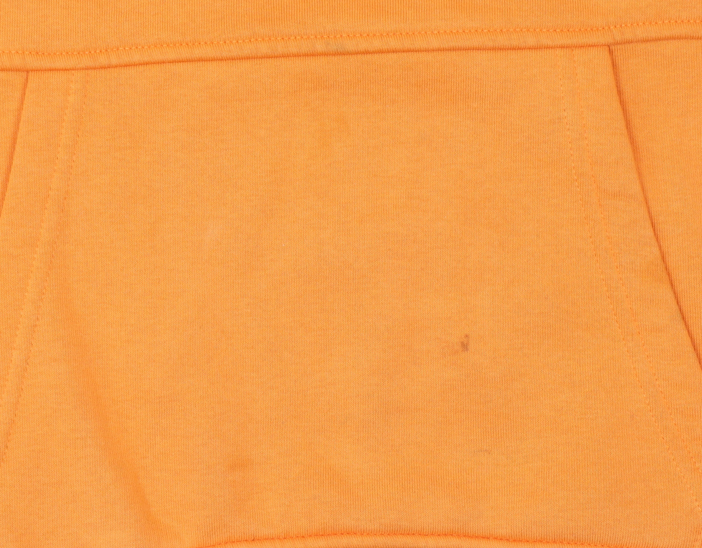 River Island Womens Orange Cotton Pullover Hoodie Size M