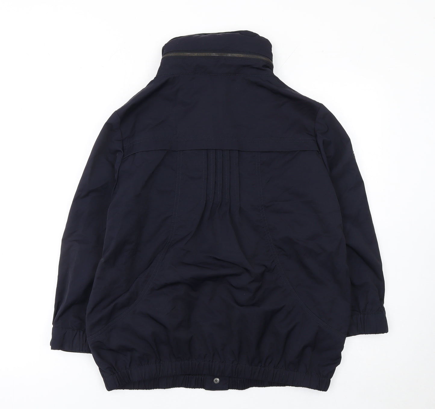 Betty Jackson Black Women's Blue Nylon Anorak Jacket Size 12