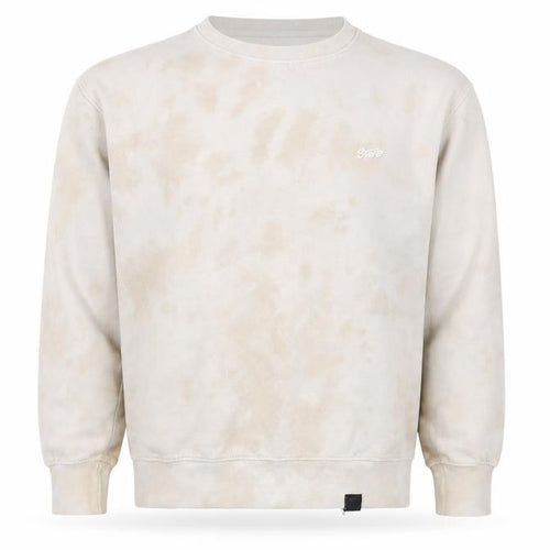 Pull&Bear Men’s Beige Crew Neck Sweatshirt Size M Regular Fit