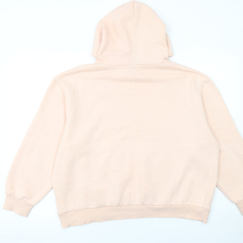 Rising Women’s Beige Los Angeles 1984 Hoodie L/XL Cotton Blend