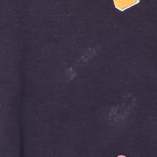 H&M Womens Burgundy Colorado Graphic Pullover Sweatshirt M