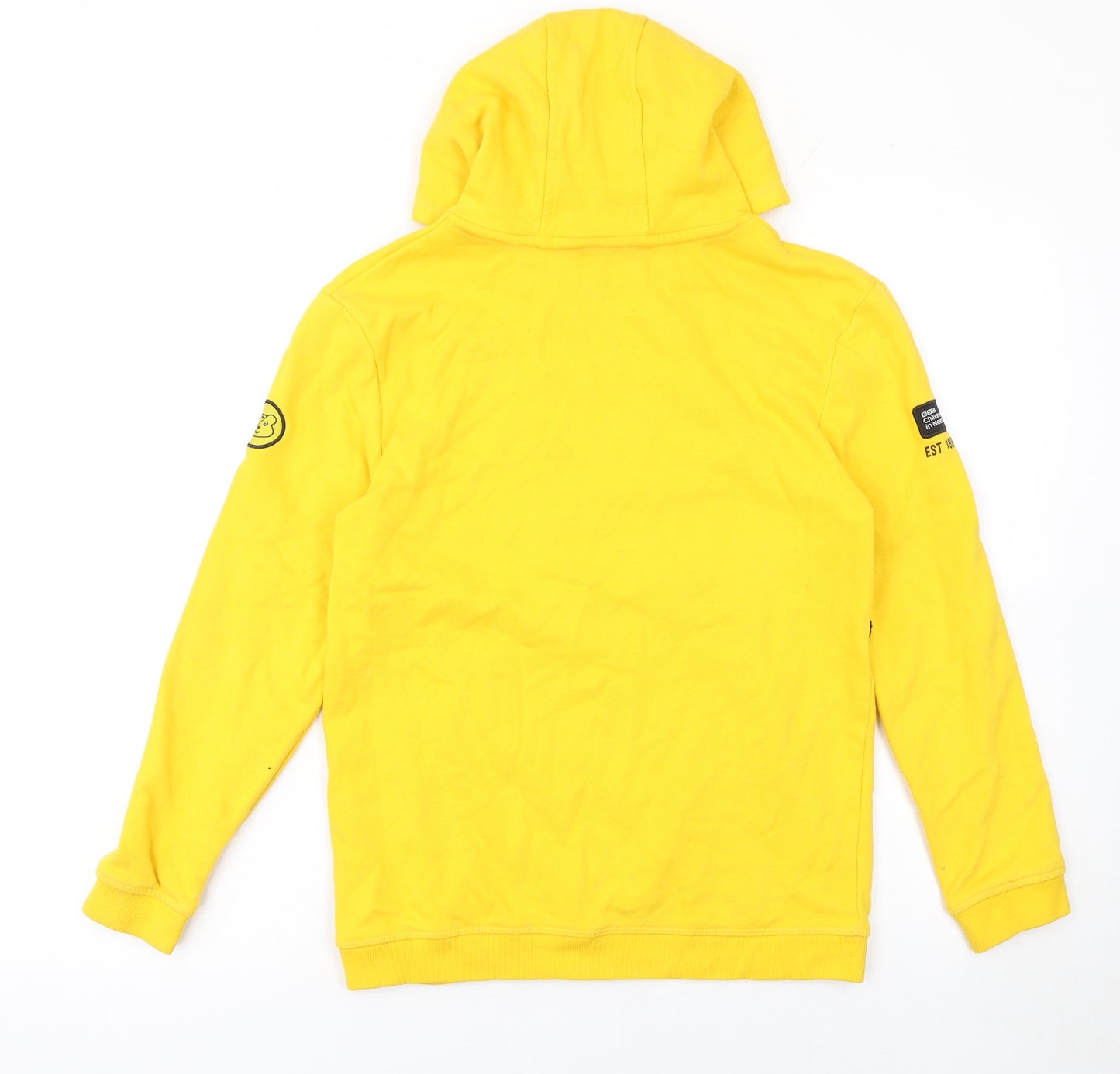 George Boys Yellow BBC Children in Need Pudsey Hoodie 12-13 Years Pullover