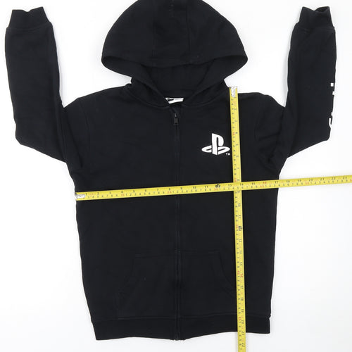 Vanilla Underground Boys Black PlayStation Full Zip Hoodie 9-10 Years