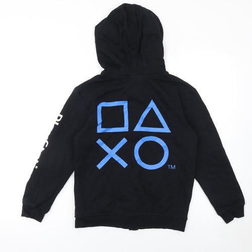 Vanilla Underground Boys Black PlayStation Full Zip Hoodie 9-10 Years