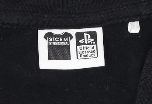 Vanilla Underground Boys Black PlayStation Full Zip Hoodie 9-10 Years