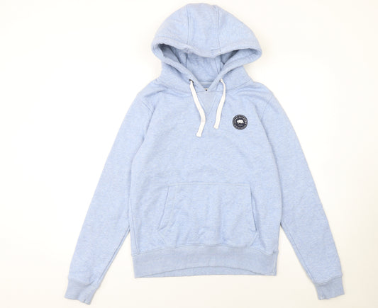 SoulCal & Co Women’s Blue Hoodie UK 12 Pullover Cotton Blend