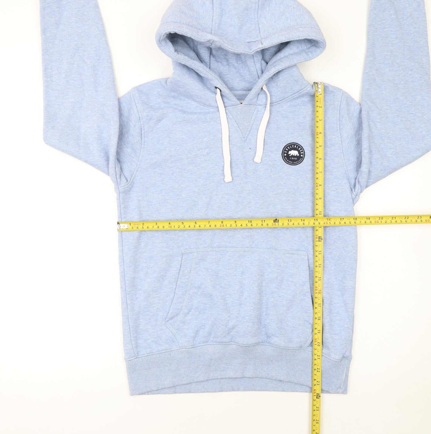 SoulCal & Co Women’s Blue Hoodie UK 12 Pullover Cotton Blend