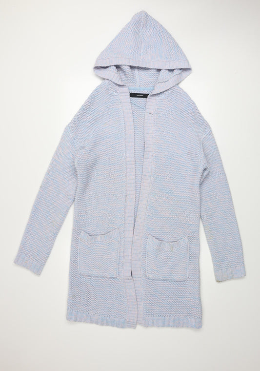 Vero Moda Women’s Multicoloured Hooded Knit Long Cardigan L