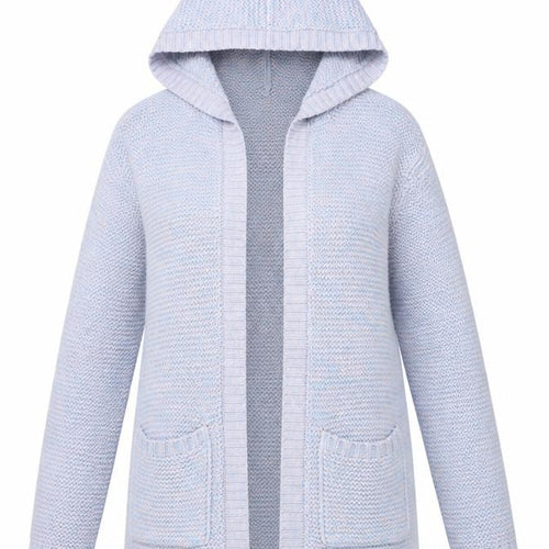 Vero Moda Women’s Multicoloured Hooded Knit Long Cardigan L