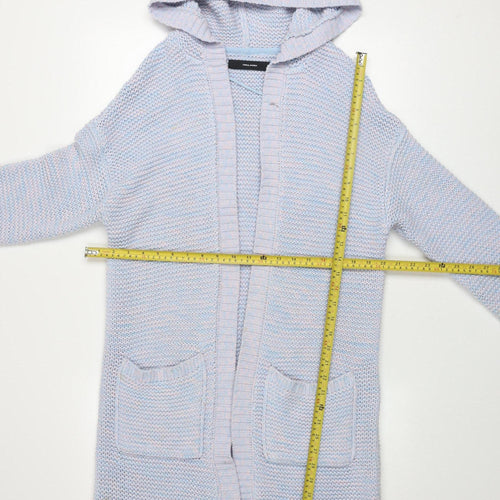 Vero Moda Women’s Multicoloured Hooded Knit Long Cardigan L