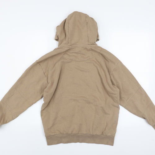 F&F Boys Beige Stick The Trick Skateboarding Pullover Hoodie Size 12-13 Years