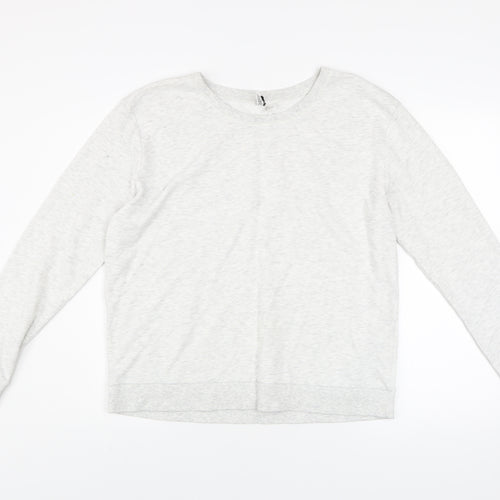 H&M Divided Men’s Grey Crew Neck Long Sleeve Pullover Sweatshirt L