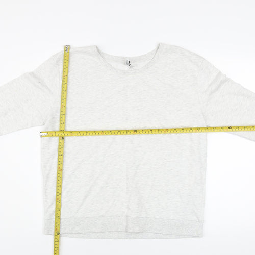 H&M Divided Men’s Grey Crew Neck Long Sleeve Pullover Sweatshirt L