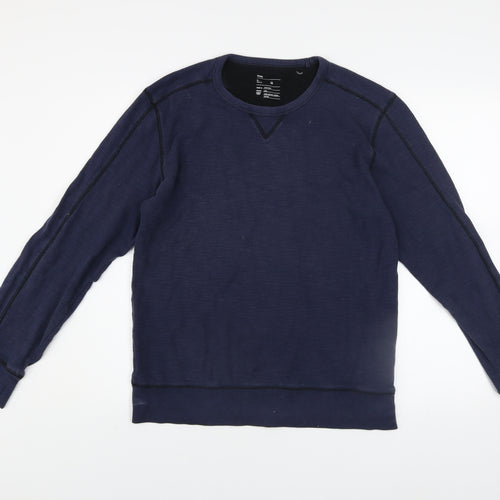 Gap Men’s Blue Cotton Crew Neck Pullover Sweatshirt Size M
