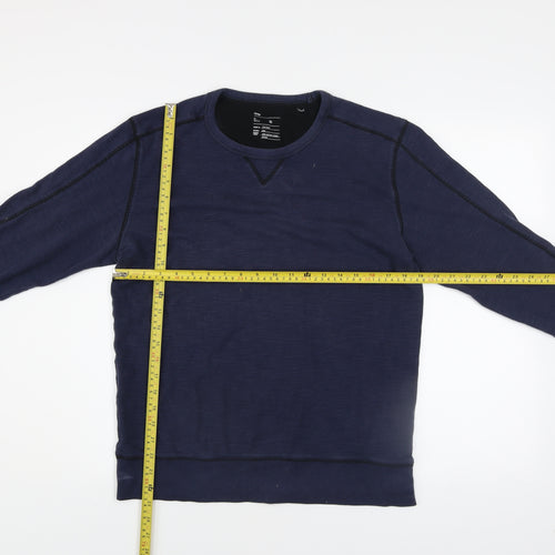 Gap Men’s Blue Cotton Crew Neck Pullover Sweatshirt Size M