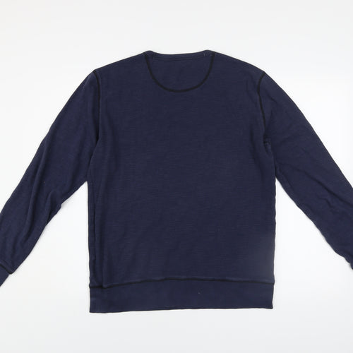Gap Men’s Blue Cotton Crew Neck Pullover Sweatshirt Size M