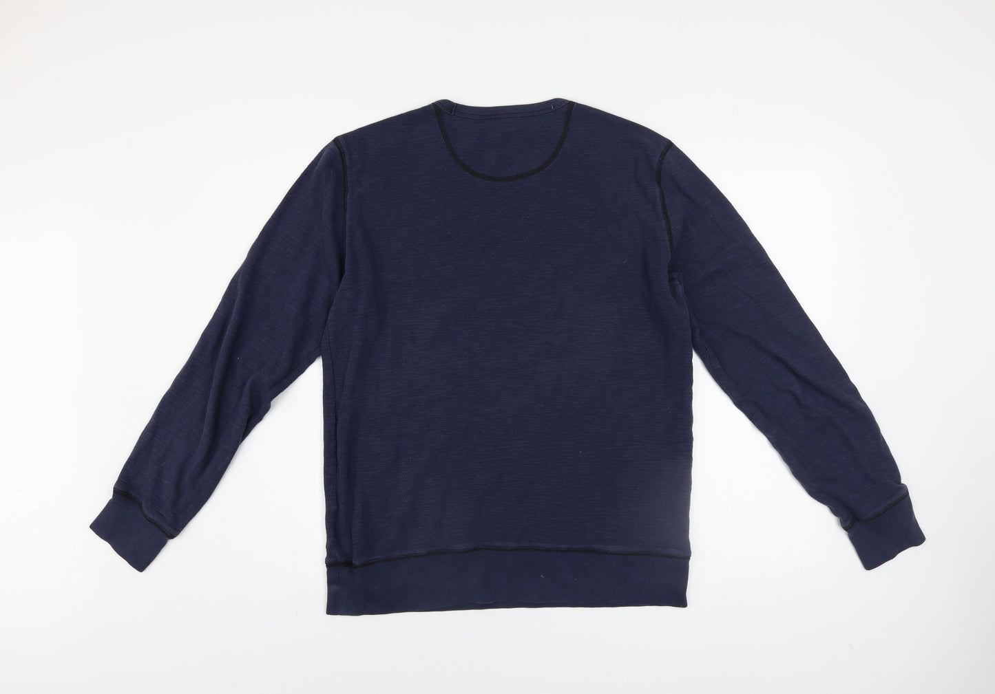 Gap Men’s Blue Cotton Crew Neck Pullover Sweatshirt Size M