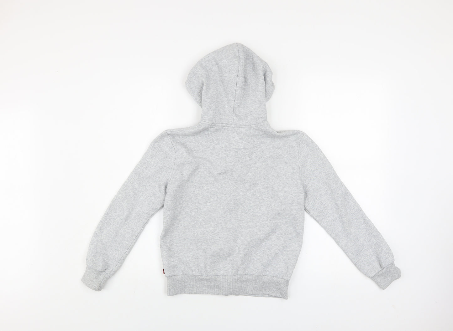 Levi's Girls Grey Rainbow Stripe Hoodie Track Jacket 14 Years